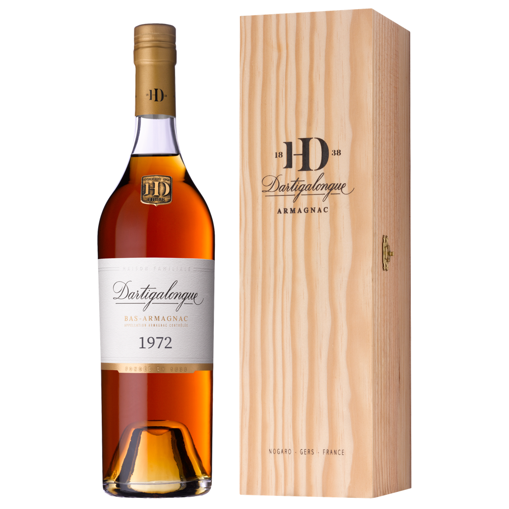 Purchase 1972 Armagnac vintage bottles | Armagnac house