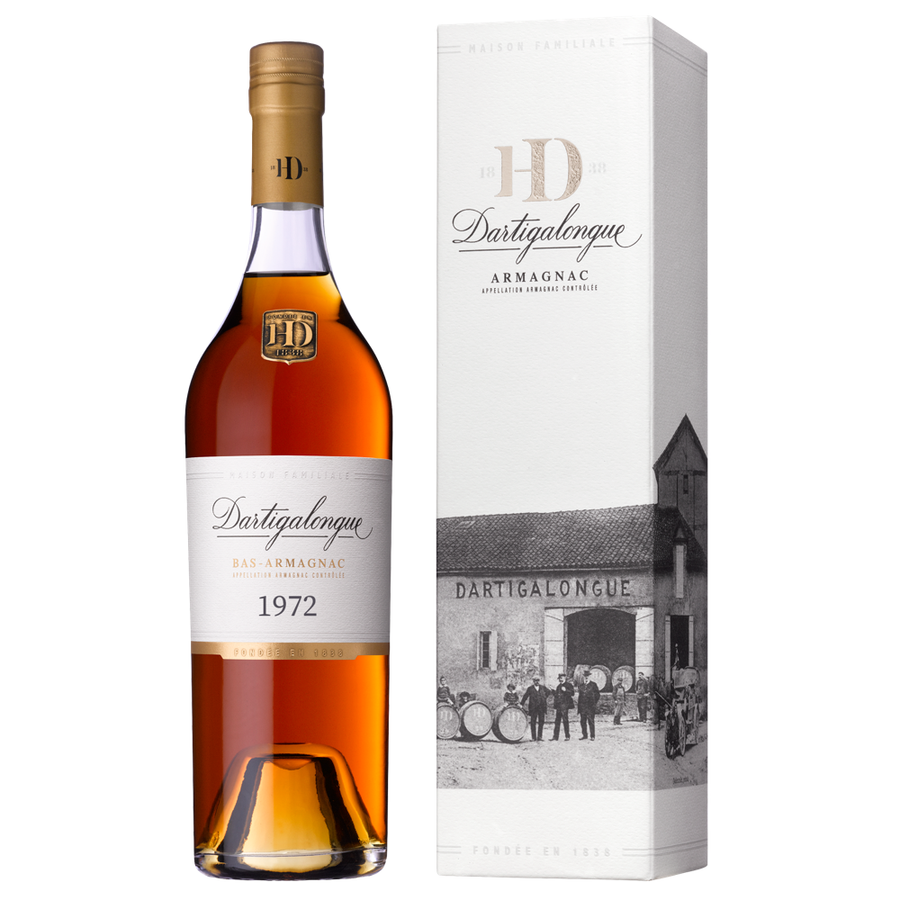 Purchase 1972 Armagnac vintage bottles | Armagnac house
