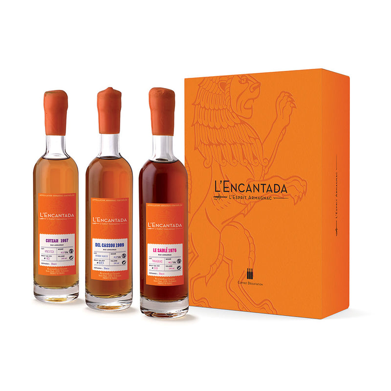 Author Armagnac The Encantada Discovery Box 3 x 20cl