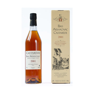 Armagnac Castarède millésime 2001 70cl