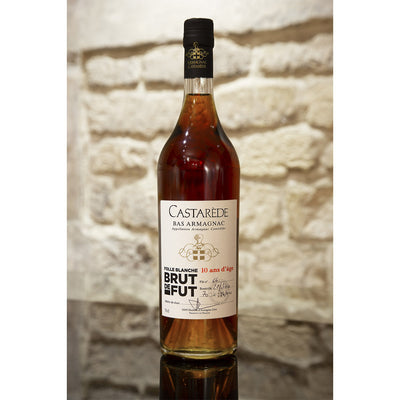 Armagnac Castarède Brut de fût 10 ans d'âge 70cl