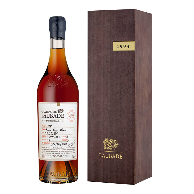 Armagnac Château de Laubade Single cask 1994