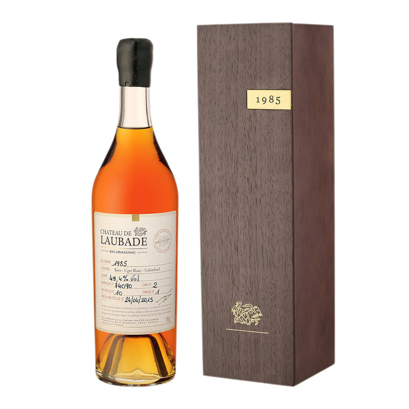 Armagnac Château de Laubade Brut de fût 1985